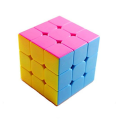 Magic Cube - Stickerless Multi-Color Speed Rubix Cube.