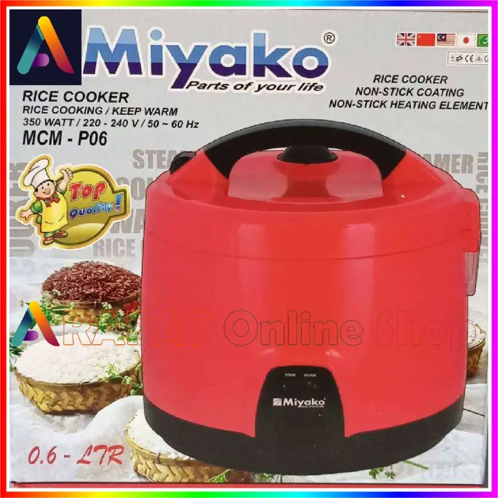 Miyako%20Mini%20Rice%20Cooker%200.6%20Ltr%20MCM-P06%20-%20Rice%20Cooker%20-%20Image%203