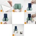 Mobile Phone Charging Hanging Holder Multifunction Wall Mounted Plug Bracket Remote Control Mounted Storage Box BY Gadget Shop 365. 