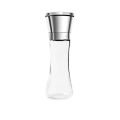 Xiajing Stainless Steel Salt Grinder Pepper Shaker with Adjustable Coarseness Pepper Mill Spice Jar Containers Kitchen Accessories Cooking Tool. 