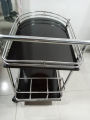 Tea And Food Serving Trolley -2 Layer Tea Trolley Tea table. 