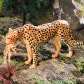 Leopard Toy Figurine Leopard Figures for Educational Toys Desktop Decor. 