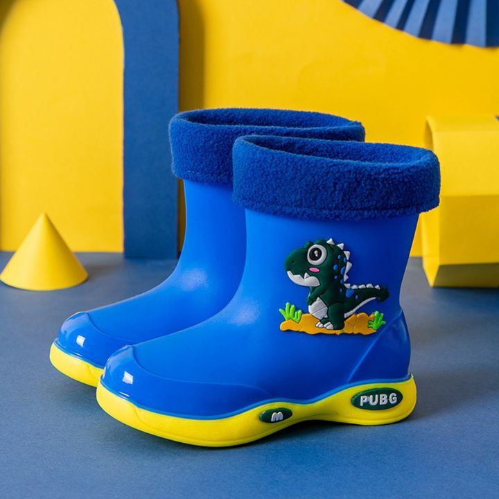 Toddler Girl Rainboots Classic Waterproof Children'S Shoes Kids Rain Boots Pvc Rubber Boots Kids Baby Water Shoes Boy Rain Boots