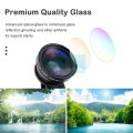 DoomHot Mobile Phone Camera Lens Cell Phone Lens Wide Angle Micro Camera 2 IN 1 Clip Lens Professional Universal Clip Phone Lens For Samsung Xiaomi. 