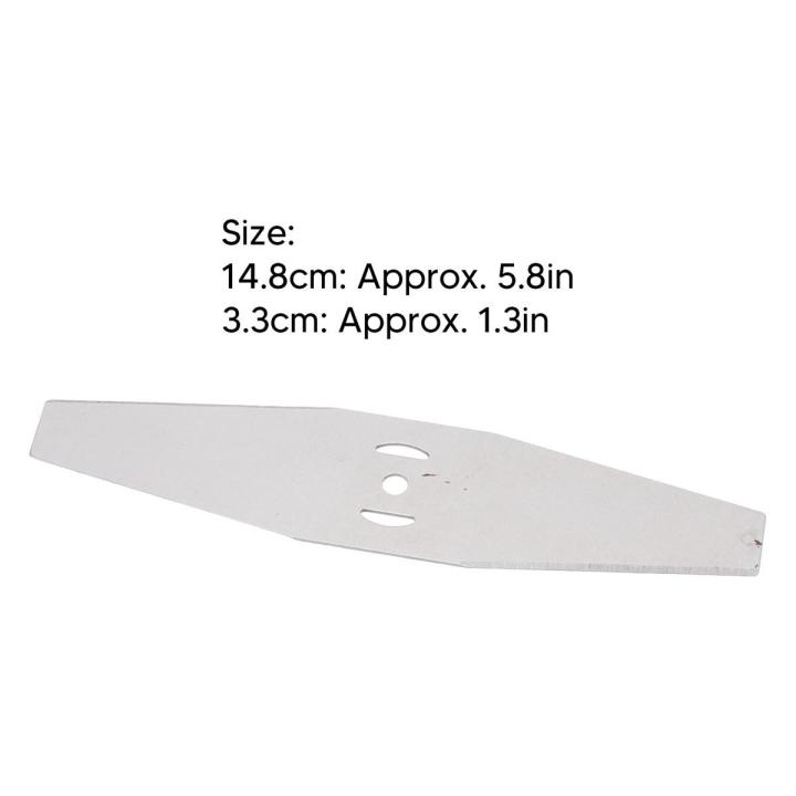 Electric Mower Blades, Steel Sharp Grass Trimmer Replacement Blades for ...