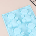 Lovely Bear Form Cake Mold Silicone Mold Baking Tools Kitchen For Cookie Candy Dounp. 