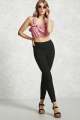 Ladies Skinny Denim Black Pants For woman.