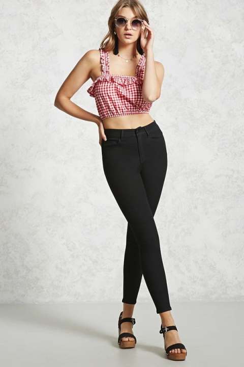 Ladies%20Skinny%20Denim%20Black%20Pants%20For%20woman%20-%20Image%203
