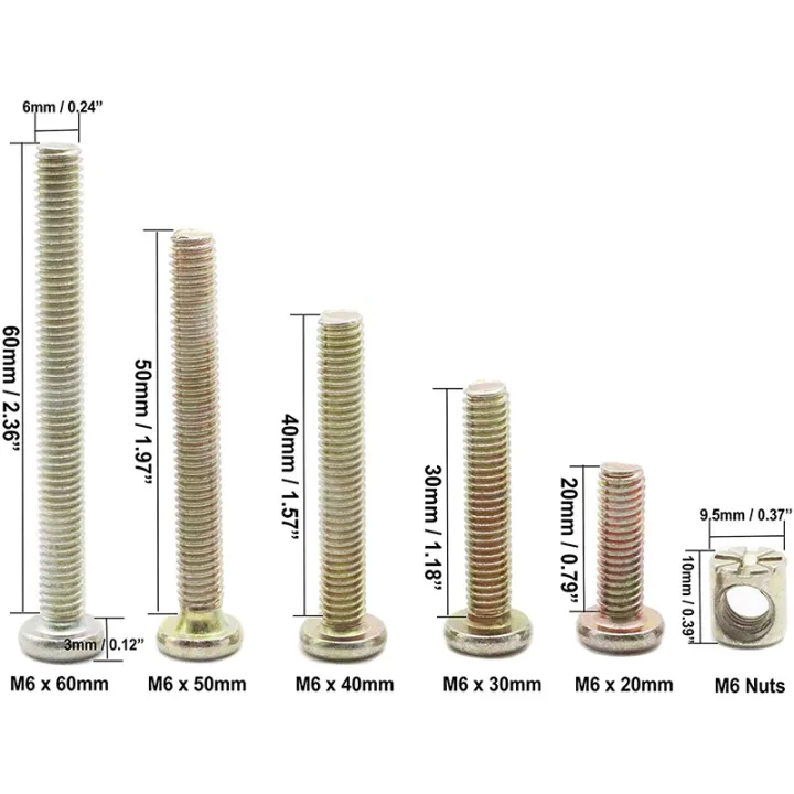 Baby%20Bed%20Screws%20Bolts%20Kit,Hex%20Drive%20Socket%20Cap%20Bolts%20Barrel%20Nuts%20Assortment%20Kit,for%20Crib%20Cot%20Chairs,M6%20100Pcs%20-%20Image%207