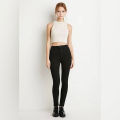 Ladies Skinny Denim Black Pants For woman. 