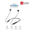 UiiSii BN22 Hanging Neck Wireless Bluetooth Earphone - Black. 