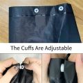 Long Raincoat Thickened Waterproof Unisex Raincoat Foldable One Piece Raincoat Work Suit Safety Suit Camping Waterproof Raincoat.