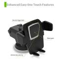 Kobwa Easy One Touch(V3.0) Universal Phone Holder Car Mount with Cupula for IPhone 7 Plus 6s Plus SE Samsung Galaxy S8 Edge S7 S6 Note 5- Retail Packaging-. 