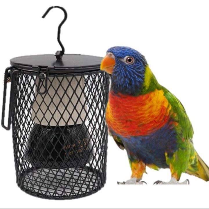 Heating Lamp 50W Infrared Ceramic Lampshade Heat Light Lamp for Turtles Parrots Lizards Bird Winter Heater Supplies