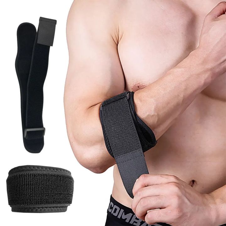 Adjustable elbow protector badminton tennis elbow pad support sports protector Support Strap Elbow Pads Lateral Pain Braces