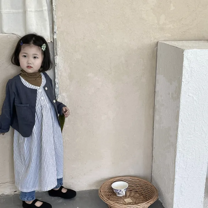 Princess%20Yuyu%20Girls%20Slim%20Denim%20Slightly%20Flared%20Pants%20Children's%20Korean%20Version%20Western%20Pants%20Baby%20Girl%20Slightly%20Flared%20Pants%20Trousers%20-%20Image%203