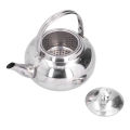 Home Tea Kettle Stainless Steel Exquisite Teapot Coffee Pot With Strainers. 