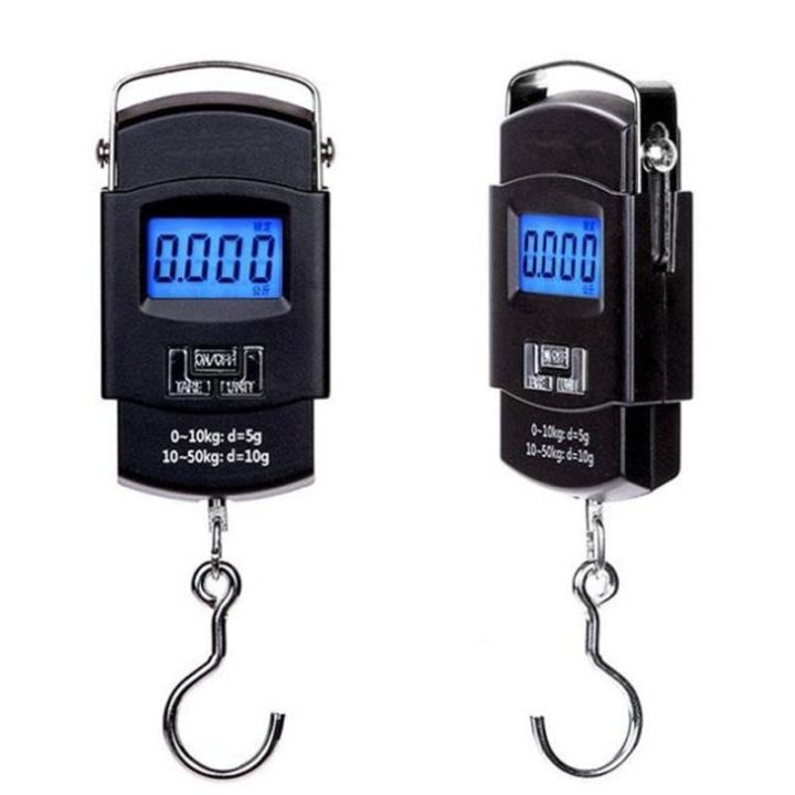 Digital Hanging Weight  Electronic Portable LCD Digital Scale Double Precision Luggage Weight Scale Balance Scales For Hanging Hook Travel - Weight Machine/Weight Machine
