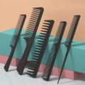 【Hey my home】Fiber Comb Women's Long Hair Comb Hairdressing Haircut Men's Anti-dense Comb Anti-static Barber Accessories. 