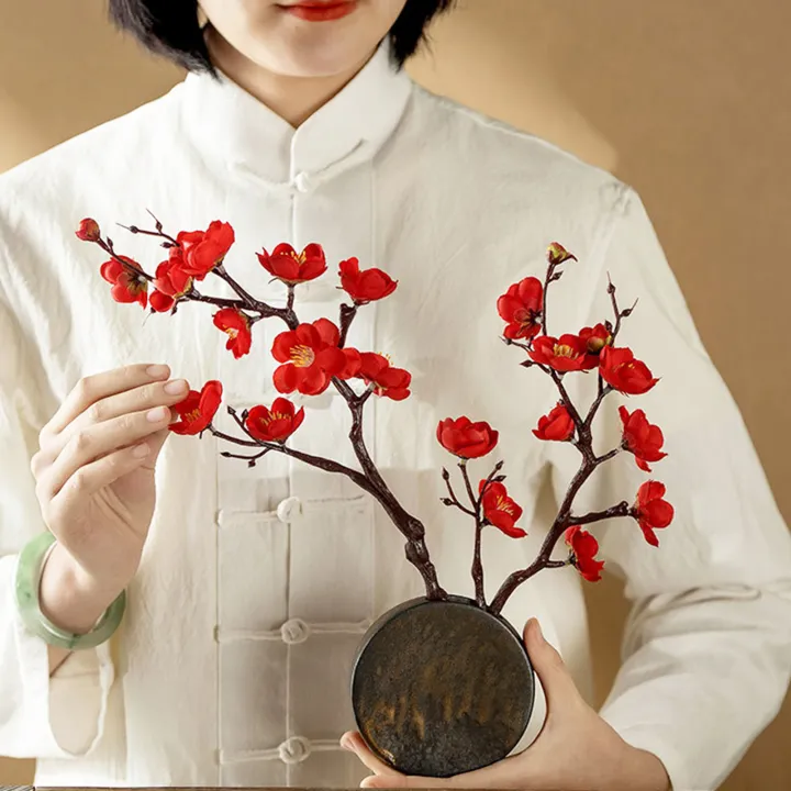 Artificial%20Plum%20Blossom%20Decorative%20Photo%20Props%20Faux%20Silk%20Flower%20Wedding%20Artificial%20Bouquet%20for%20Office%20-%20Image%207