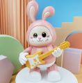 rabbit Dancing Robot Toy With Real Dance Move, Music And Lights For Kids.