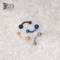 1PC 14G G23 Titanium Piercing Nose Ring Navel Surgical Belly Button Rings Navel Piercing Goth Ombligo Ball Nombril.