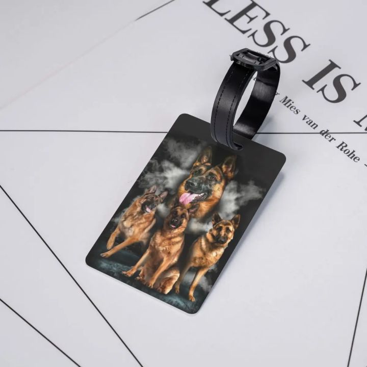 German%20Shepherd%20Dog%20Luggage%20Tag%20Custom%20Baggage%20Tags%20Privacy%20Cover%20ID%20Label%20-%20Image%205