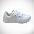 Orion White Color PVC School Shoe for kids With Free Gift (Water Bottle). 