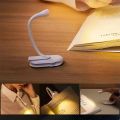 Portable Clip Night Light Mini Folder Book Light Eye Protection Study Desk Lamp Rechargeable For Travel Bedroom Reading Lighting. 