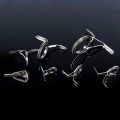 14Pcs/Set Fishing Rod Guides Tip Fish 5-18Mm Dia Pole Repair Kit Line Rings Eyes Set.