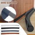 Self-adhesive Dust Stopper, Door Bottom Sealing Strip, Door Draft 37 inch Long. 