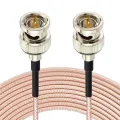 4Pcs 3G HD SDI Cable BNC Cable 30cm 75 Ohm for Cameras BMCC Video Equipment Supports HD-SDI 3G-SDI 4K 8K SDI Video Cable. 