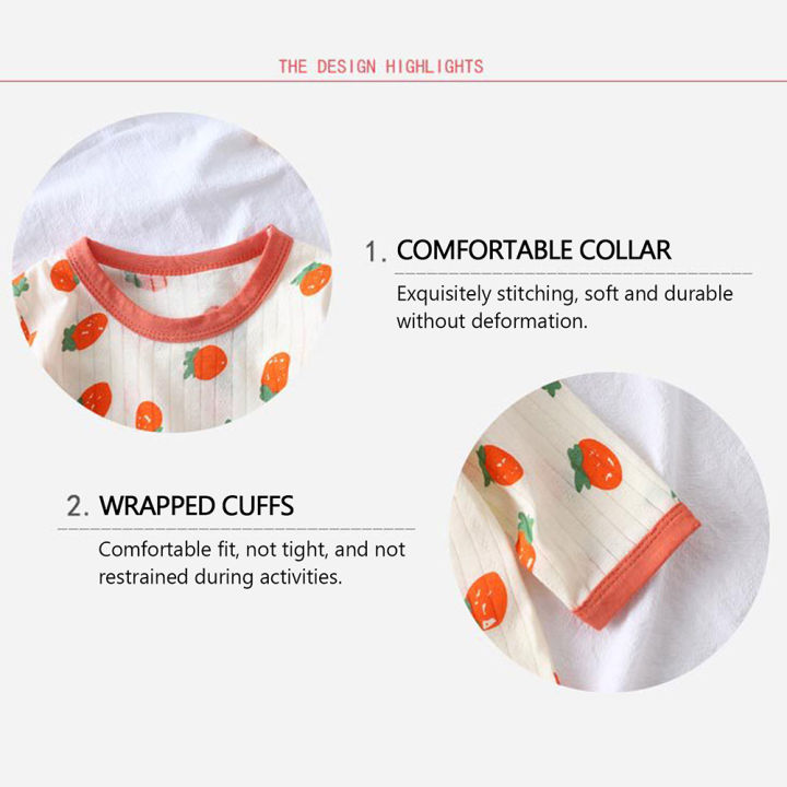 Elegantstunning%20Kids%20Pajamas%20Suit%20Long%20Sleeves%20Round%20Neck%20Tops%20Pants%20Cartoon%20Printing%20Cotton%20Two-piece%20Set%20For%20Boys%20Girls%20-%20Image%203