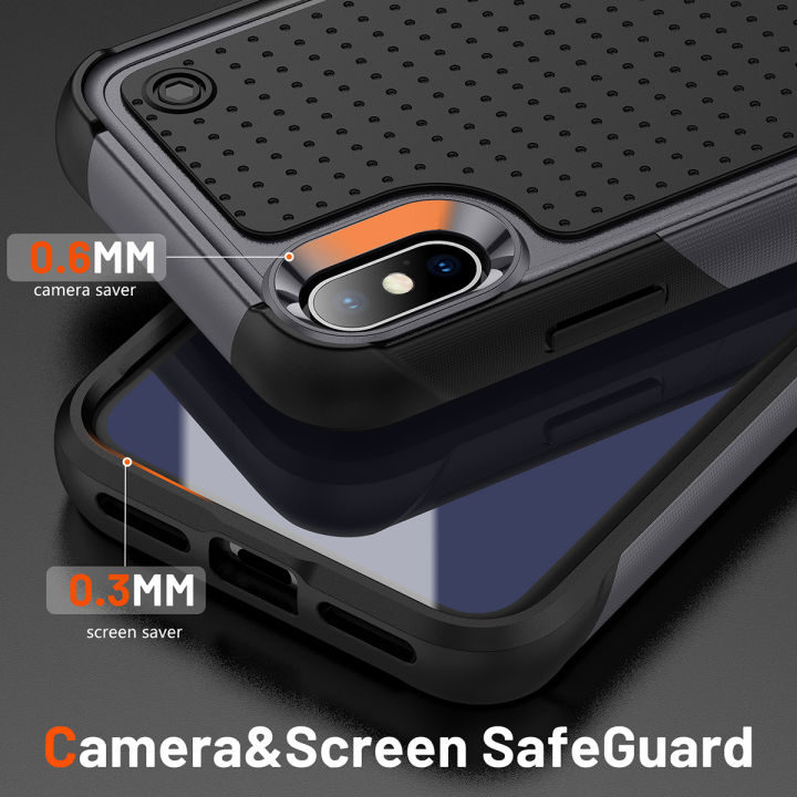 Anti-fall%202%20in%201%20Heavy%20Duty%20Armor%20Case%20For%20iPhone%20XS%20/%20iPhone%20X%20Phone%20Case%20Shockproof%20Soft%20Casing%20Hard%20Back%20Cover%20-%20Image%205
