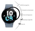 Galaxy Watch 5 40mm Screen Protector 3D Full Coverage Protective Film Scratch Proof Clear Soft Fibre Glass SmartWatch Screen Protector.