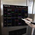 Magnetic Dry Erase Calendar Set 16X12 Inch Whiteboard Weekly Planner Organizer A3 White Board for Refrigerator Fridge Kitchen Home.