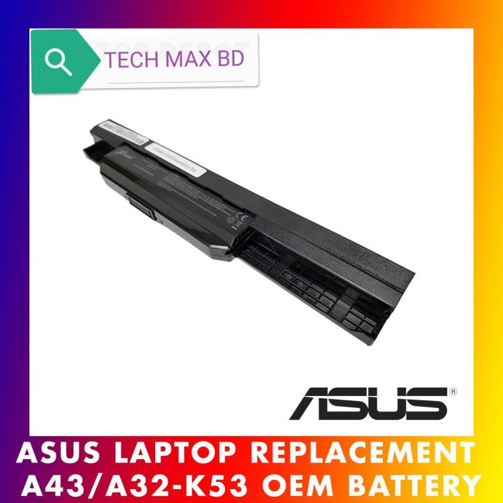 Asus Laptop Battery For A32-K53 A53 X43B A84S A43S X53 X54 X84 Series Laptop Battery