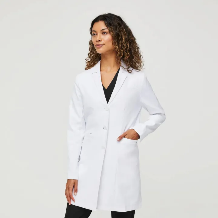 Doctor%20Slim%20Female%20Thin%20Long-sleeved%20Lab%20Coat%20White%20Lab%20Coats%20Beauty%20Salon%20Teacher%20and%20Nurse%20Work%20Clothes%20Woven%20Uniform%20-%20Image%204