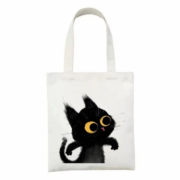 Women%20Canvas%20Bag%20Funny%20Black%20Cat%20Print%20Female%20Reuseable%20Shopping%20Totebags%20Girls%20Students%20School%20Bookbags%20-%20Image%207
