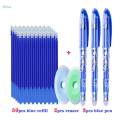 3 Pieces Erasable Pens Extra Fine Point 0.5mm for Office Supplies.