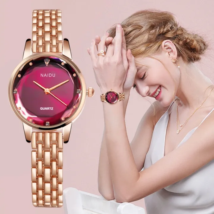 Women%20Watches%20Ladies%20Bracelet%20Watch%20Quartz%20New%20NAIDU%20Rose%20Gold%20Dress%20Wristwatch%20Casual%20Relogio%20Feminino%20Reloj%20Mujer%20Kol%20Saati%20-%20Image%203