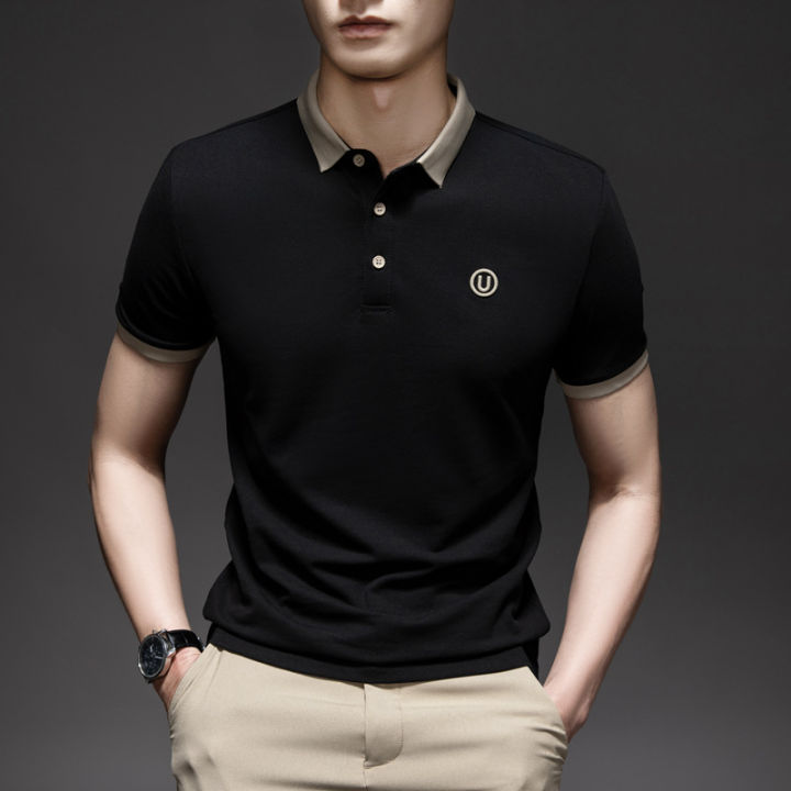 Business%20Foreign%20Trade%20Shirt%20Men's%20Polo%20Shirt%20New%20Summer%20Lapel%20Short%20Sleeve%20T-Shirt%20Casual%20Men's%20Top%20Source%20Factory%20-%20Image%206