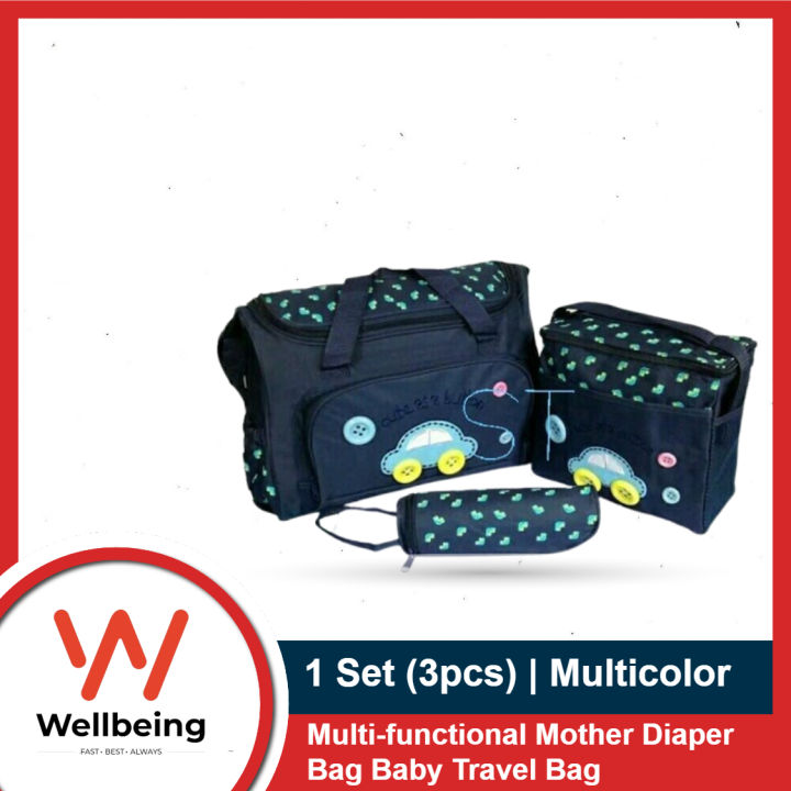 Multi-functional Mother Diaper Bag Mother Baby Travel Bag Set