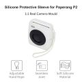 Shockproof Thermal Printer Full Body Soft Photo Printer Accessories Protective Cover Bumper Shell Silicone Case For Paperang P2 Pocket Printer.