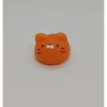 Tiger Face Shape Orange Squishy. 