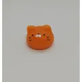 Tiger Face Shape Orange Squishy. 