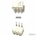 2Pcs Optocoupler 4N35 4N-35 Optocoupler IC DC Input Transistor Output Optical Coupler Photo Transistor Through Hole 6 Pin DIP. 