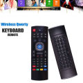 Air Mouse Backlight Wireless Keyboard 2.4G Remote Control IR Fly Backlit.