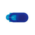 2 pcs x (Blue) PVC Webcam Cover Mobile Laptop Front Camera Cover Self-Adhesive Slider Protector. 