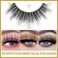 MAANGE Magefy 10 Pairs Mink False Eyelash Box soft Hair Make up Lashes Extension - Golden Box. 